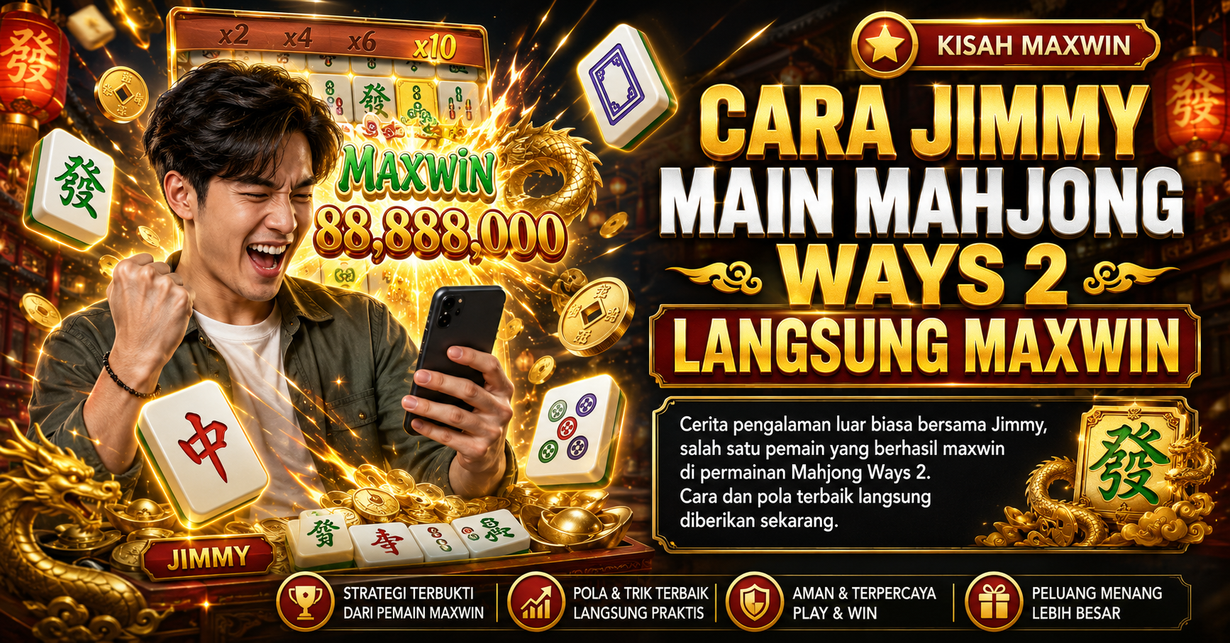 Cara Jimmy Main Mahjong Ways 2 Langsung Maxwin